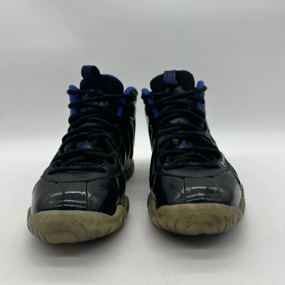 Nike 644791-006‎ Youth Size 7Y Little Posite One Black / Royal Basketball Shoes